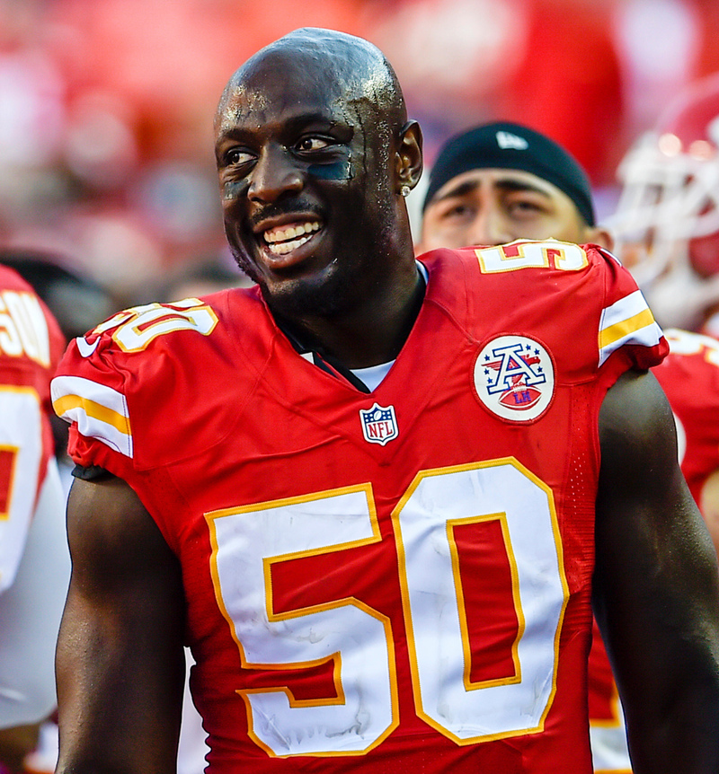 Justin Houston – Defensive End | Alamy Stock Photo