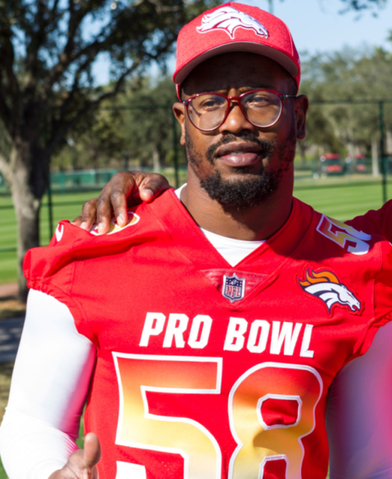 Von Miller – Outside Linebacker | Shutterstock