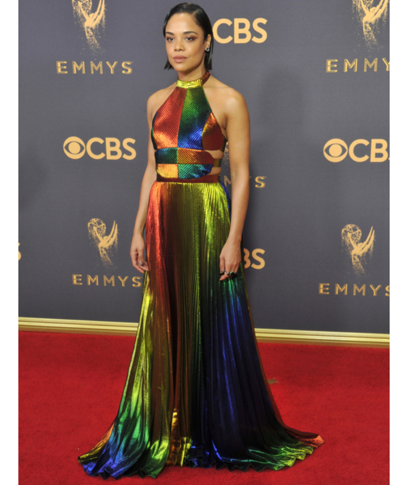 Tessa Thompson im Jahr 2017 | Getty Images Photo by Gregg DeGuire