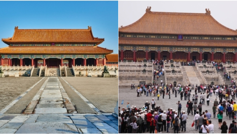 The Forbidden City in Beijing, China | Shutterstock & Alamy Stock Photo