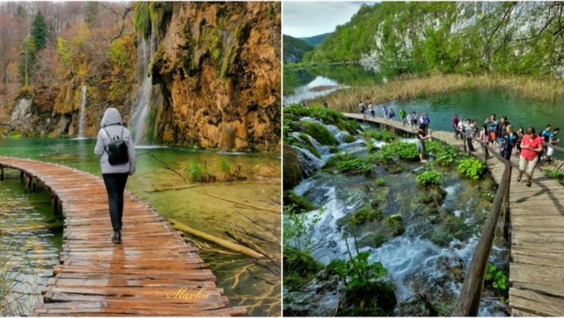 Plitvice Lakes National Park, Croatia | Instagram/@slavka.skrba & Alamy Stock Photo