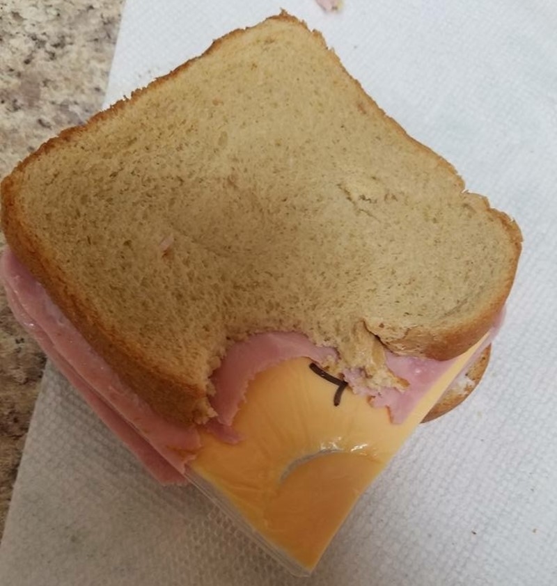 Croque monsieur au plastique | Reddit.com/vollkoemmenes