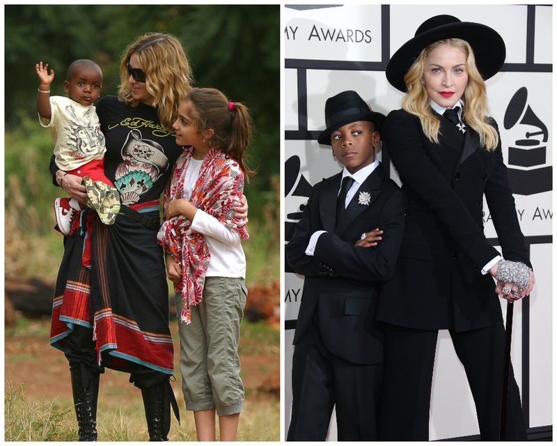 O Filho De Madonna: David Banda Mwale Ciccone Ritchie | Getty Images Photo by STRINGER/AFP & Dan MacMedan/WireImage