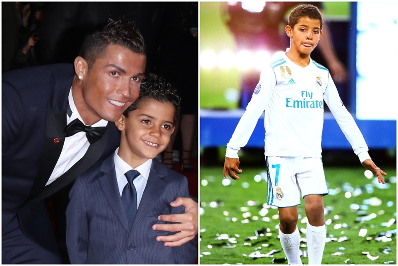 O Filho De Cristiano Ronaldo: Cristiano Ronaldo Jr. | Alamy Stock Photo by WFPA & Shutterstock Editorial Photo by Kieran Mcmanus/BPI