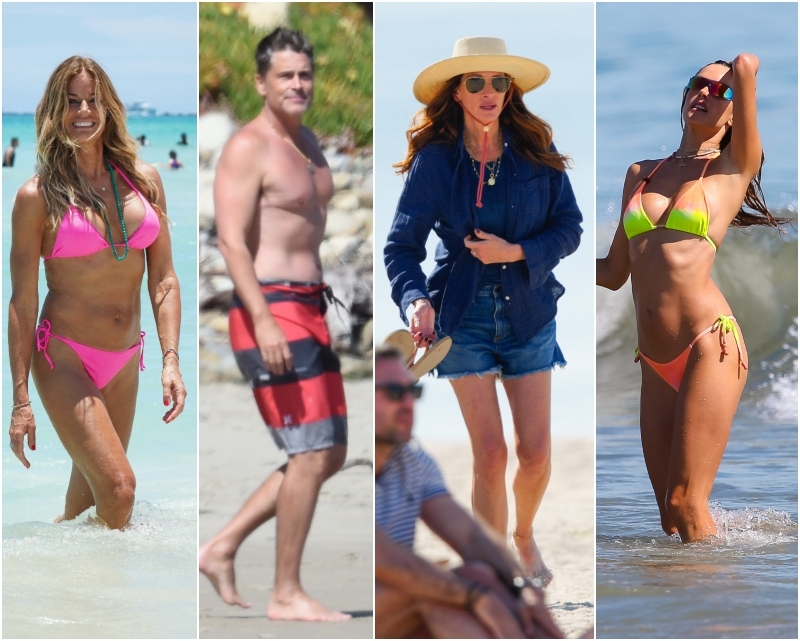 Estas fotografías de famosos en la playa demuestran que siguen teniendo unos cuerpazos que lucir | Getty Images Photo by MEGA/GC Images & Gotham/GC Images & Bellocqimages/Bauer-Griffin/GC Images