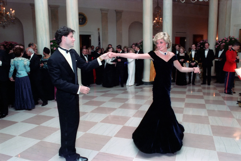 Bailó con la princesa Diana | Alamy Stock Photo by White House Photo 