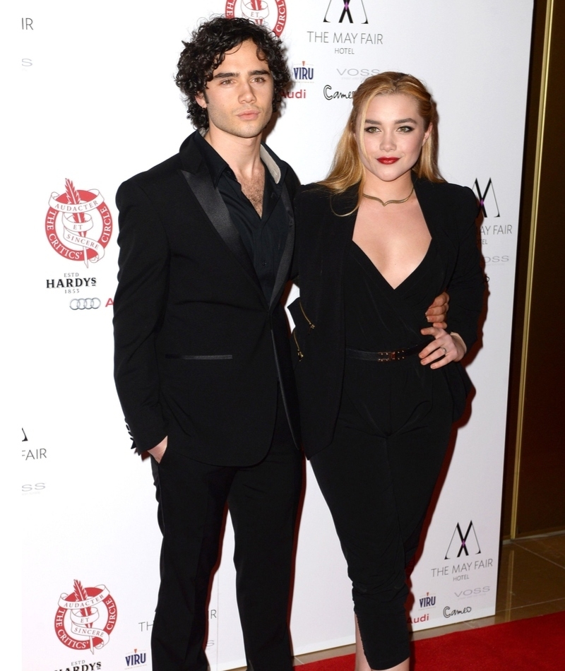 Florence Pugh E Seu Irmão Toby Sebastian | Alamy Stock Photo by Doug Peters 