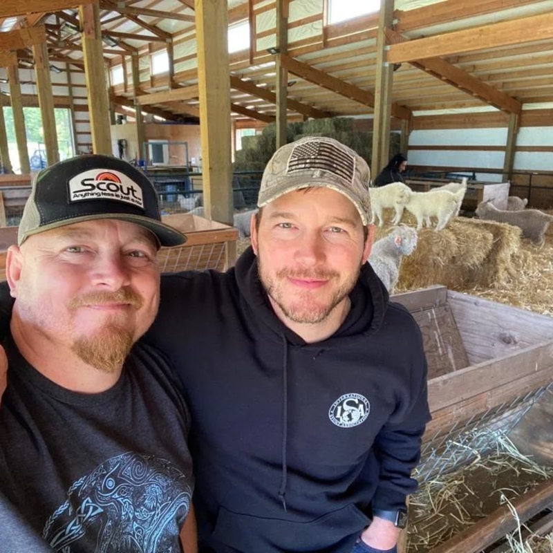 Chris Pratt E Seu Irmão Cully Pratt | Instagram/@cullypratt