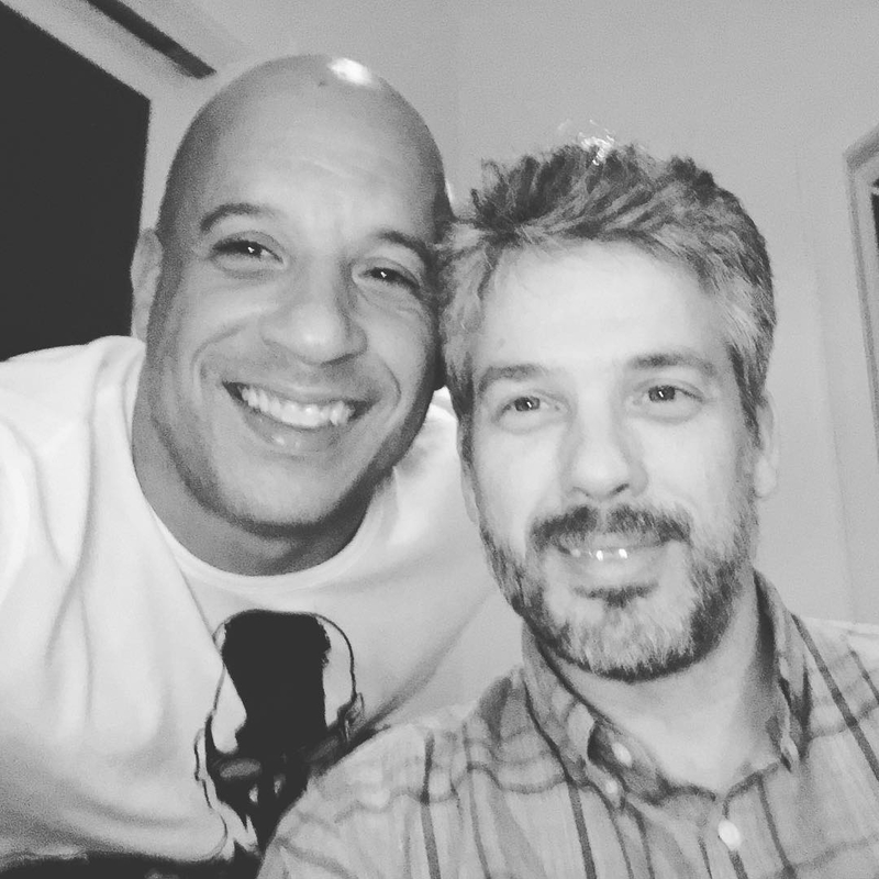 Vin Diesel E Seu Irmão Gêmeo Paul Vincent | Instagram/@vindiesel