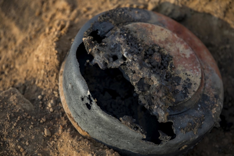 Flares that Destroy Landmines | Alamy Stock Photo