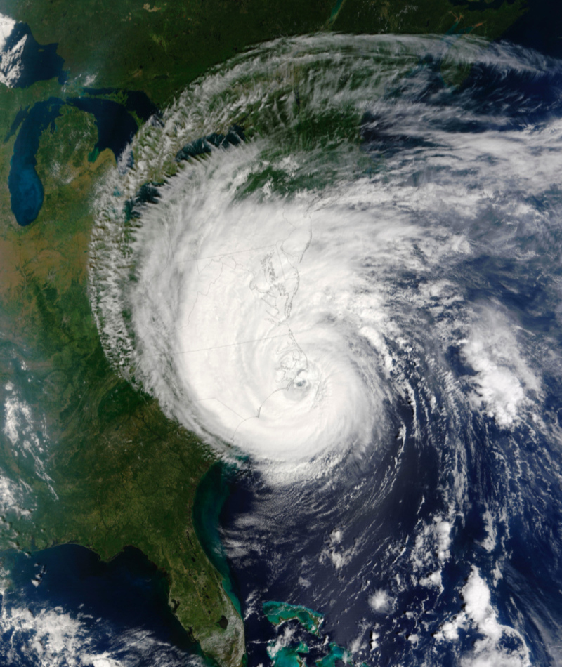 A famosa cena do furacão | Alamy Stock Photo