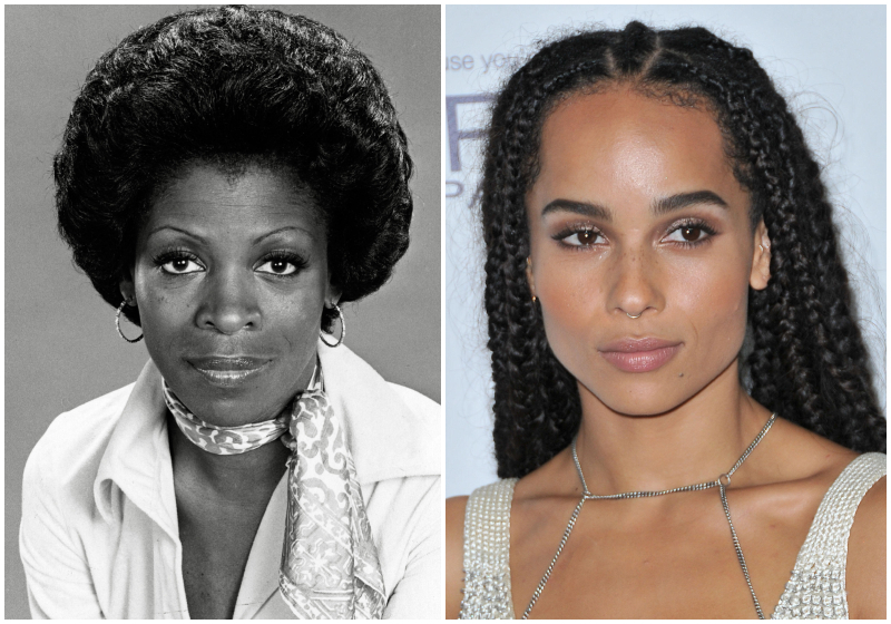 Zoe Kravitz : La petite-fille de Roxie Roker | Alamy Stock Photo by PictureLux / The Hollywood Archive 