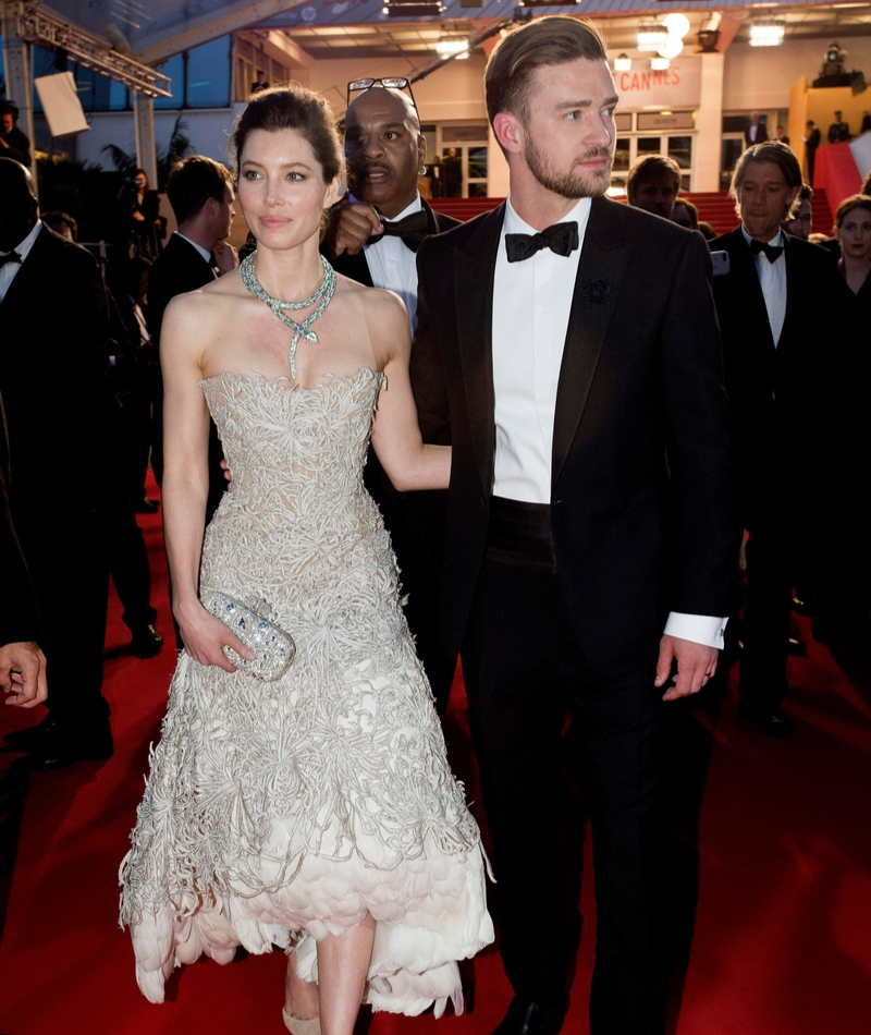 Jessica and Justin at Cannes 2013 | Alamy Stock Photo by Lionel Hahn/ABACAPRESS.COM/Abaca Press