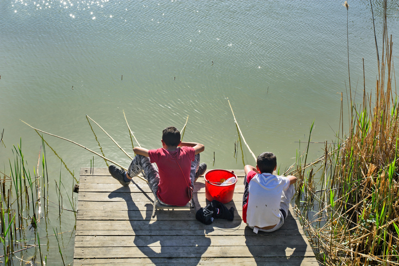 Nada como un día en el muelle | Alamy Stock Photo 