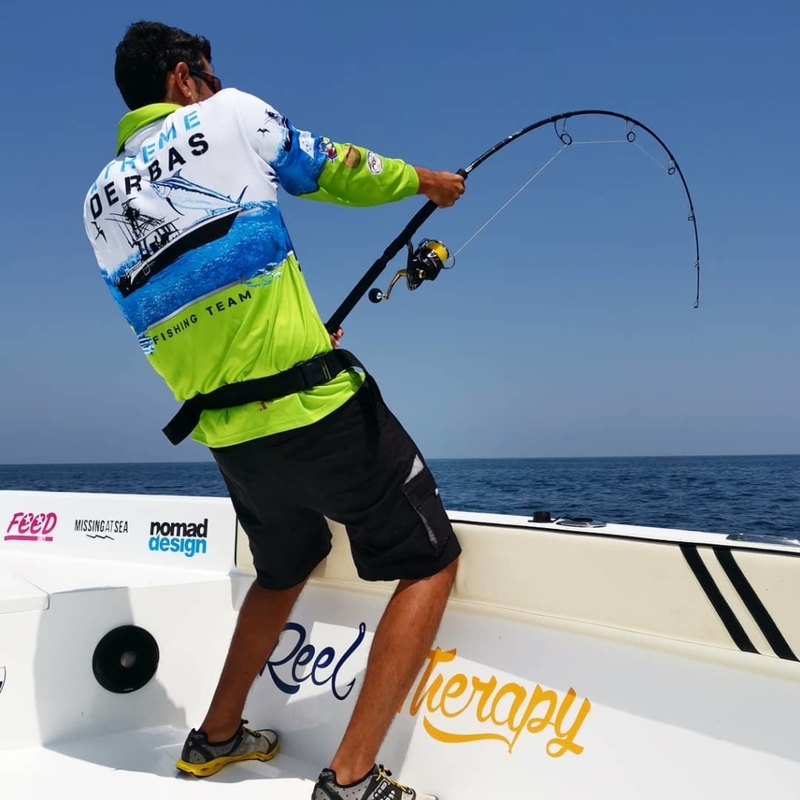 La pesca es una 'buena terapia' | Instagram/@capt_aaziz