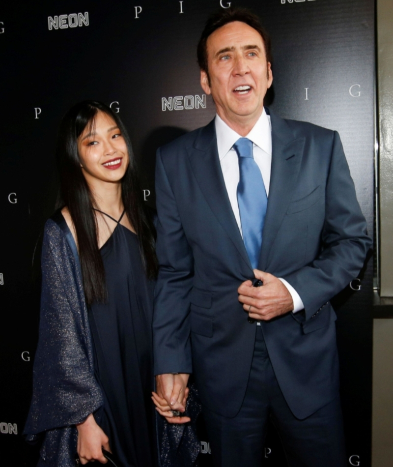 Nicolas Cage und Riko Shibata | Alamy Stock Photo by REUTERS/Mario Anzuoni