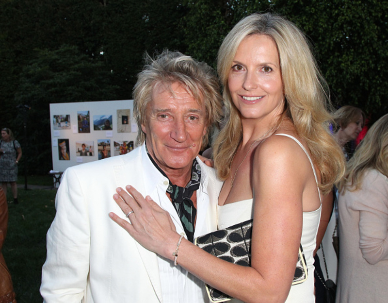 Rod Stewart und Penny Lancaster | Getty Images Photo by David Buchan/Theirworld 