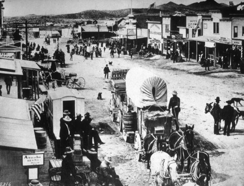 El asentamiento occidental de Tonopah, Nevada | Getty Images Photo by American Stock