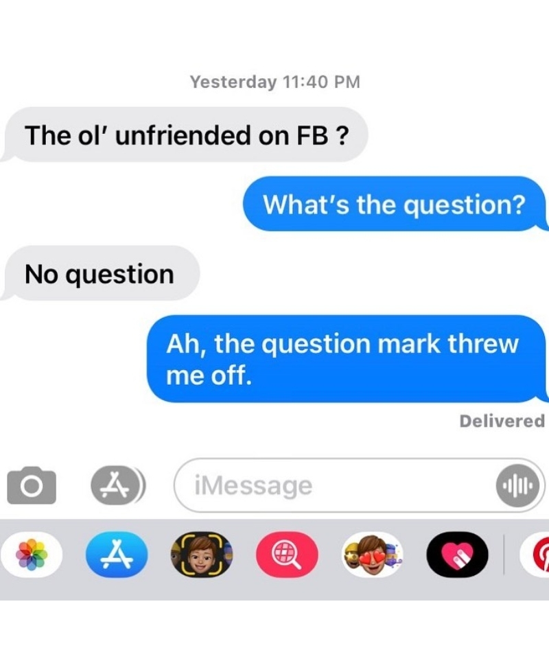 Hier werden keine Fragen gestellt | Instagram/@textsfromyourex