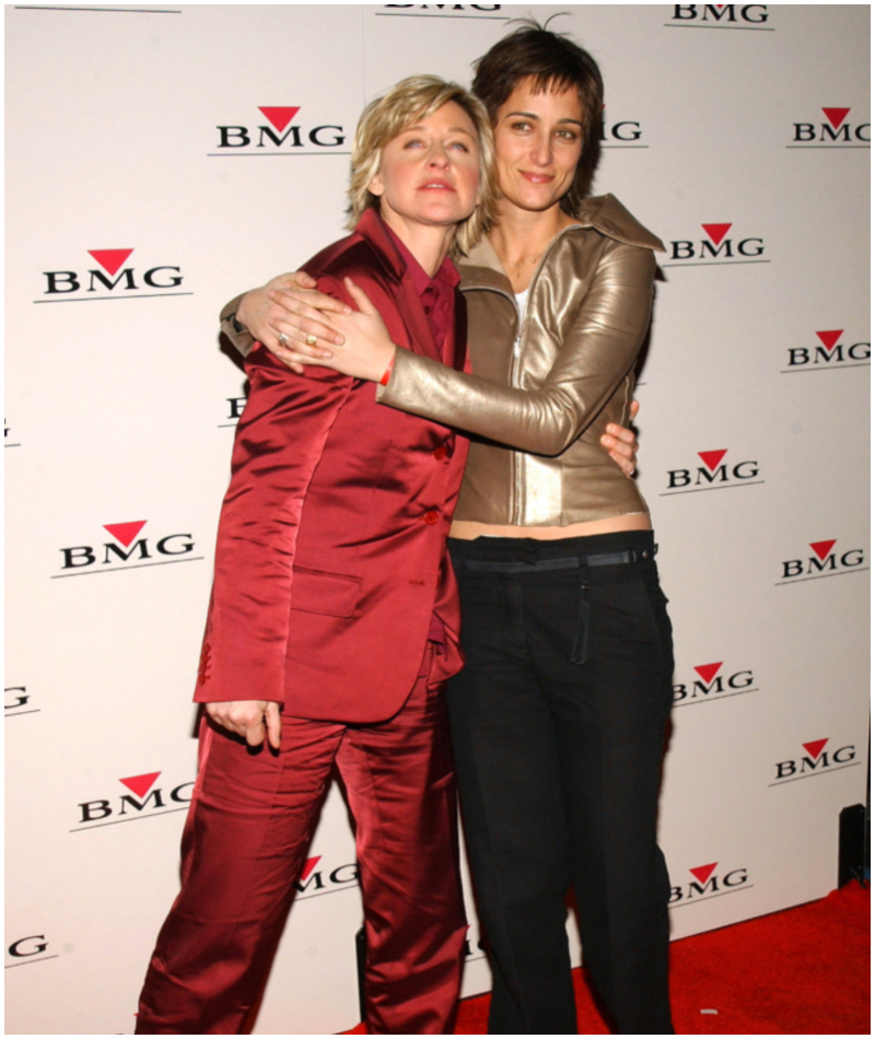 Ellen DeGeneres E Alexandra Hedison  | Getty Images Photo by Jean-Paul Aussenard/WireImage