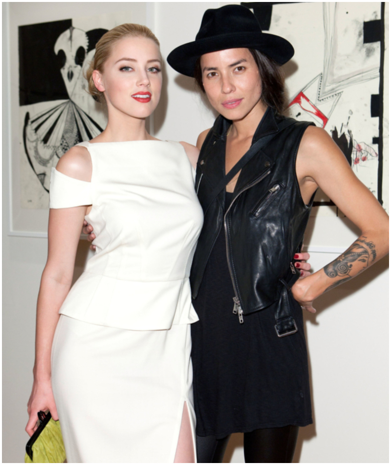 Amber Heard E Tasya van Ree  | Getty Images Photo by Dario Cantatore