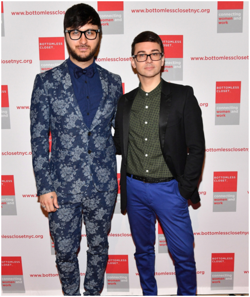 Christian Siriano E Bradley Walsh  | Getty Images Photo by Dia Dipasupil/Bottomless Closet