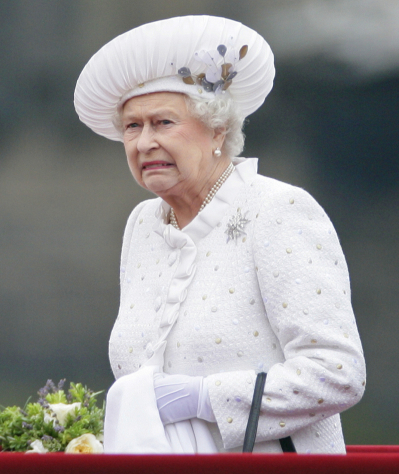 La Reina pone cara graciosa | Getty Images Photo by Max Mumby/Indigo