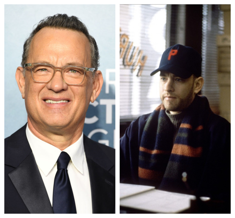 Tom Hanks se transforma en un paciente enfermo para “Filadelfia” | Getty Images Photo by Steve Granitz/WireImage & Alamy Stock Photo by PictureLux/The Hollywood Archive 