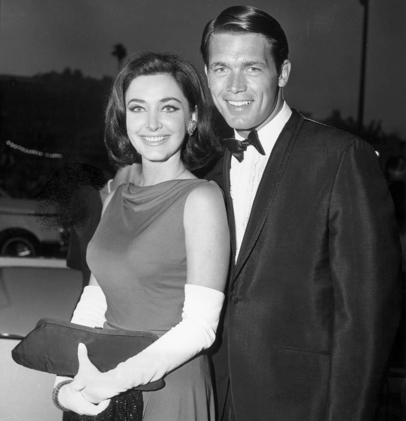 Chad Everett and Shelby Grant | Getty Images Photo by Hulton Archive