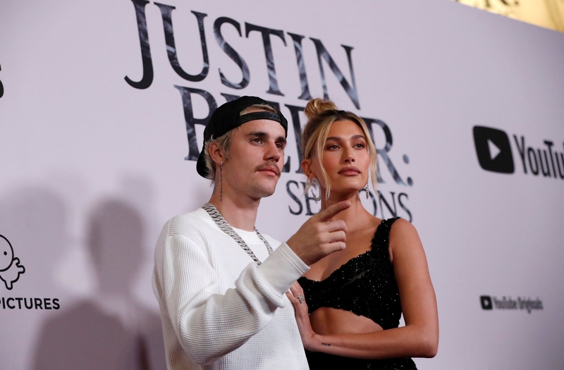 Justin Bieber und Hailey Baldwin | Alamy Stock Photo