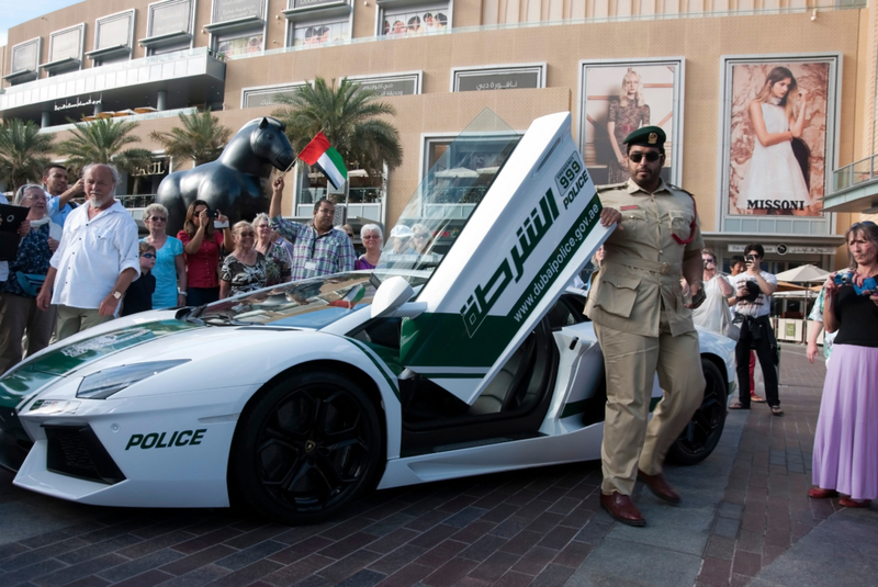 Dubai Tem Uma Taxa De Criminalidade Extremamente Baixa | Alamy Stock Photo