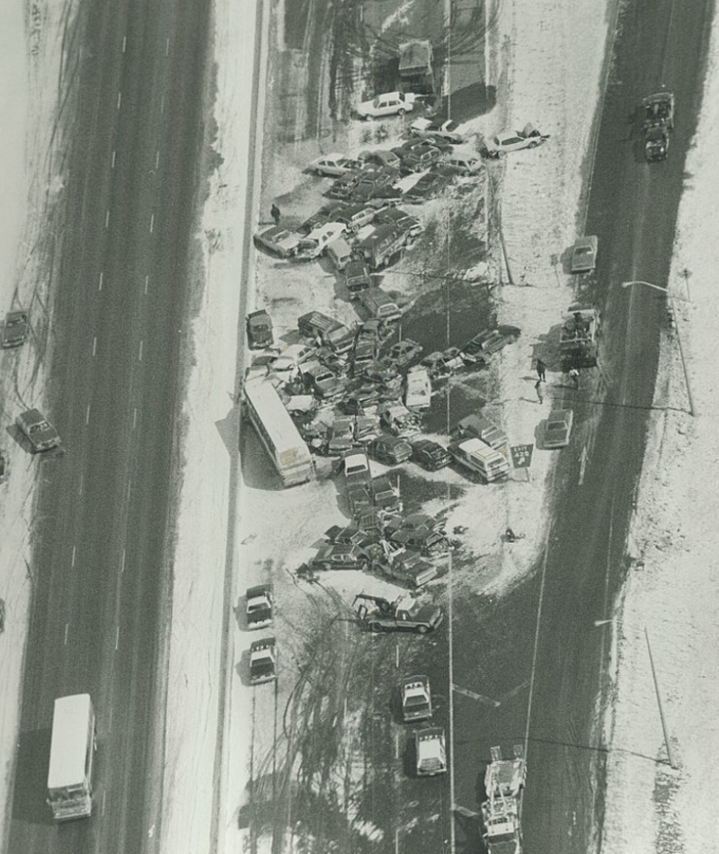 Acumulación de nieve | Getty Images Photo by Boris Spremo/Toronto Star