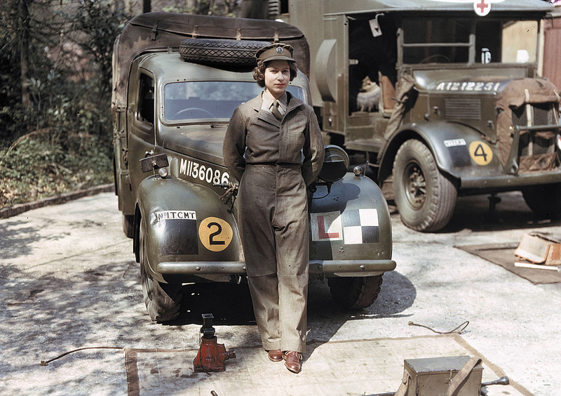 La Reina en el ejército | Getty Images Photo by Mark Cuthbert/UK Press