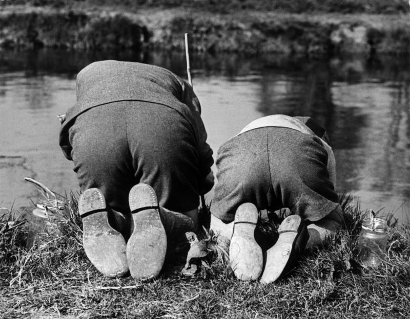 Doing It the Old Way | Getty Images Photo by Fox Photos