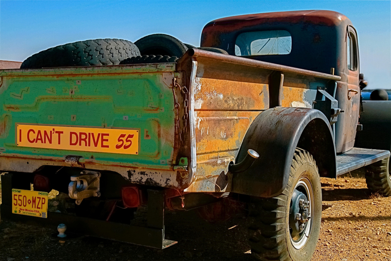 Good Thing You Don't Have a Huge Truck Then | Alamy Stock Photo by Julien McRoberts/Danita Delimont