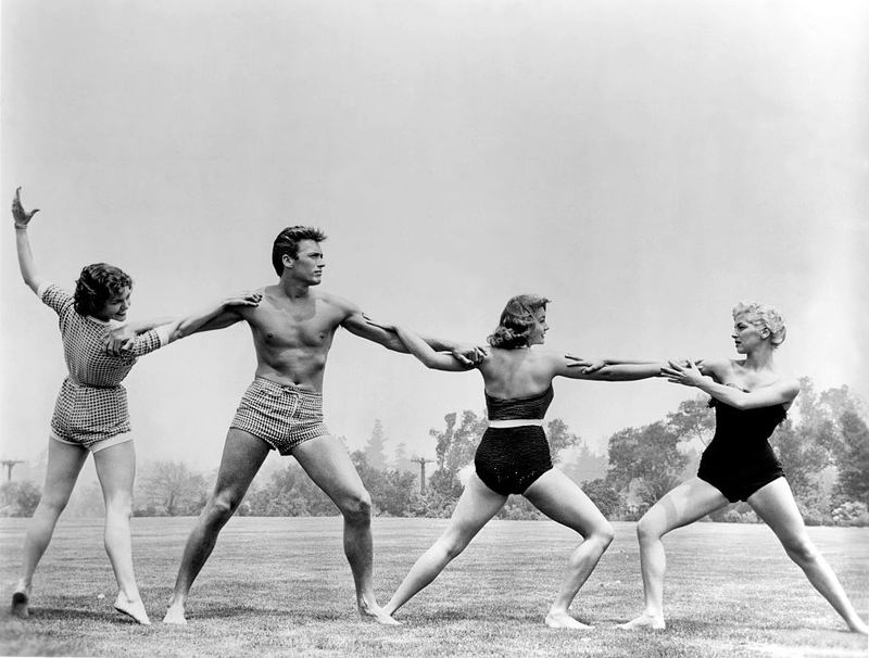 Vintage Yoga? | Getty Images Photo by Sunset Boulevard/Corbis