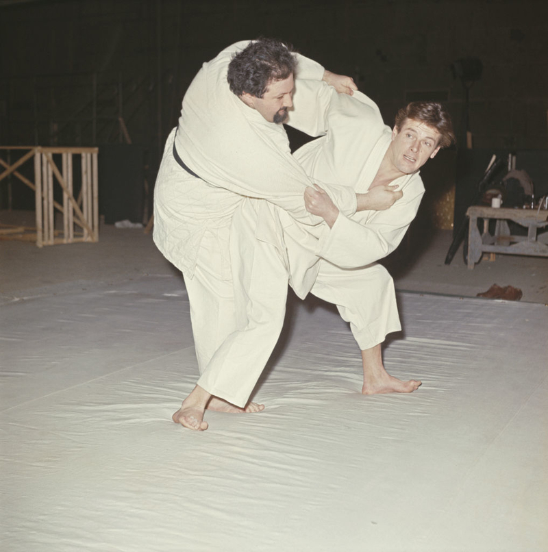 Roger Moore Learns Judo | Getty Images Photo by Keystone/Hulton Archive