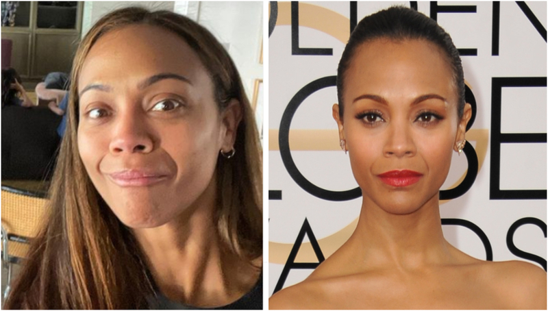 Zoe Saldaña | Instagram/@zoesaldana & Shutterstock