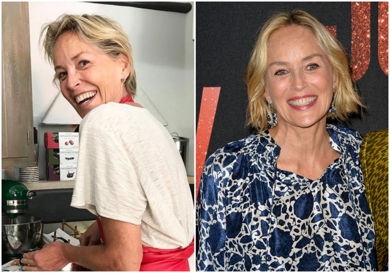 Sharon Stone | Instagram/@sharonstone & Shutterstock