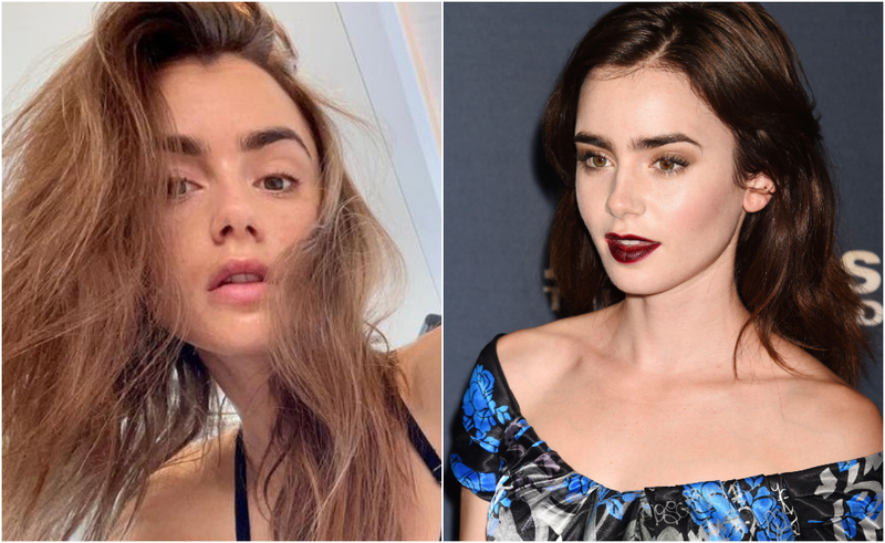 Lily Collins | Instagram/@lilyjcollins & Alamy Stock Photo