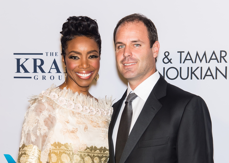 O Ex Jogador Da NFL Brian Musso E Heather Headley | Getty Images Photo by Gilbert Carrasquillo/FilmMagic