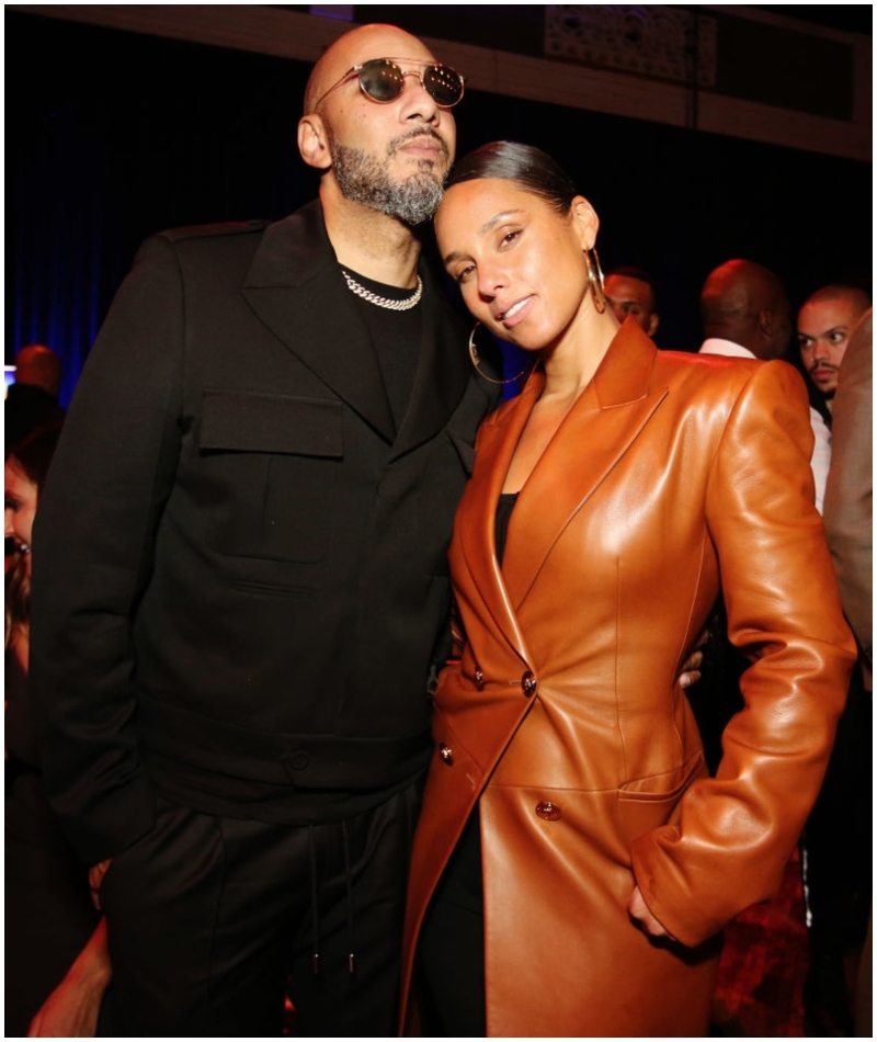 A Diva Alicia Keys E O Produtor Musical Swizz Beatz | Getty Images Photo by Rachel Murray