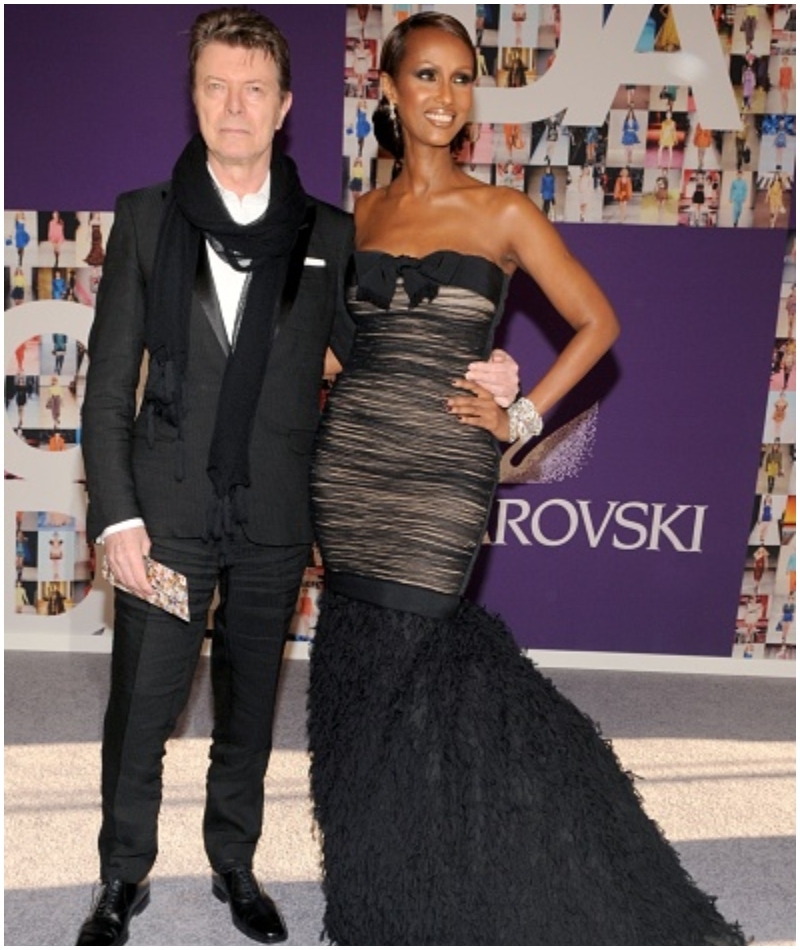 Bowie E Iman, A Dupla Dinâmica | Getty Images Photo by CLINT SPAULDING/Patrick McMullan