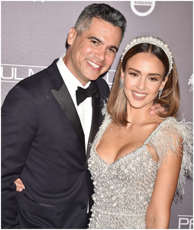 A Dupla Fantástica: Jessica Alba E Cash Warren | Alamy Stock Photo by Jeffrey Mayer 