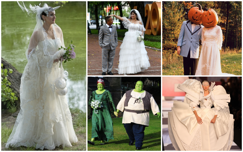 Wedding Dresses Like You Have Never Seen Before: Part 3 | Getty Images Photo by globalmoments/ullstein bild & MANAN VATSYAYANA/AFP & HollenderX2 & Rui Vieira/PA Images & Alamy Stock Photo by dpa picture alliance archive
