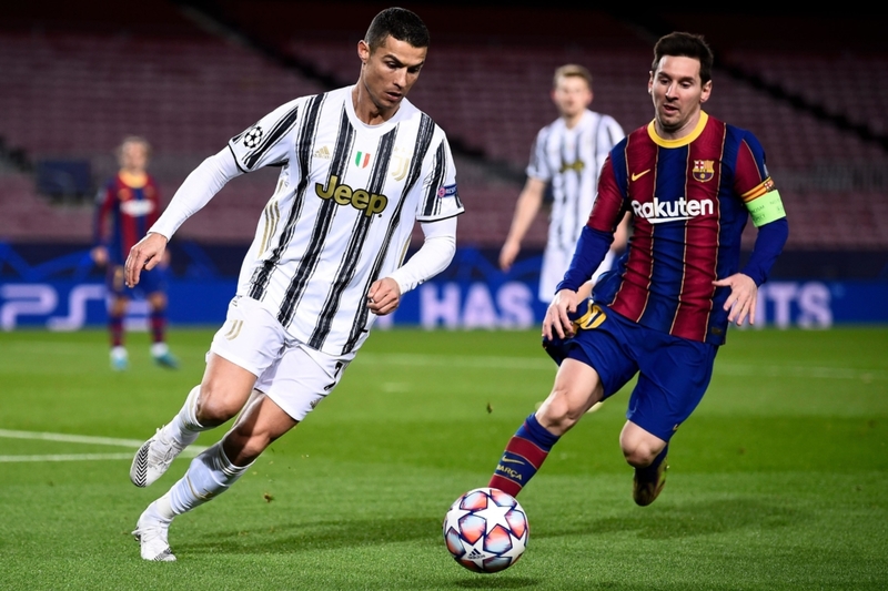 Messi e Ronaldo | Alamy Stock Photo