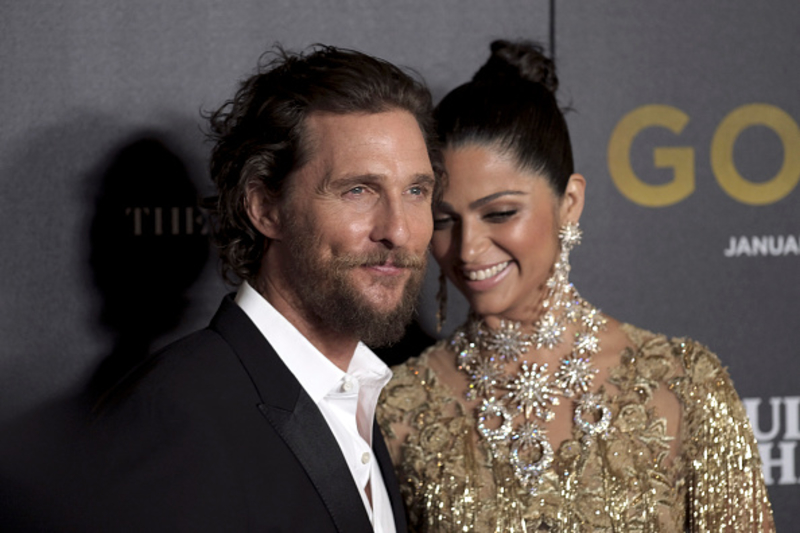 Matthew McConaughey E Camila Alves | Getty Images Photo by Dimitrios Kambouris