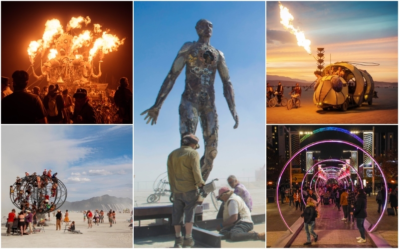 Estas Fotos Impressionantes Dão Vida Ao Burning Man | Alamy Stock Photo by lukas bischoff & BLM Photo & Stephen Chung Chung