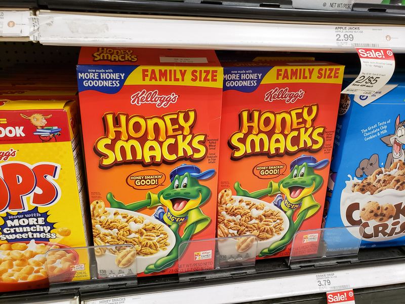 Kellogg’s Honey Smacks | Shutterstock