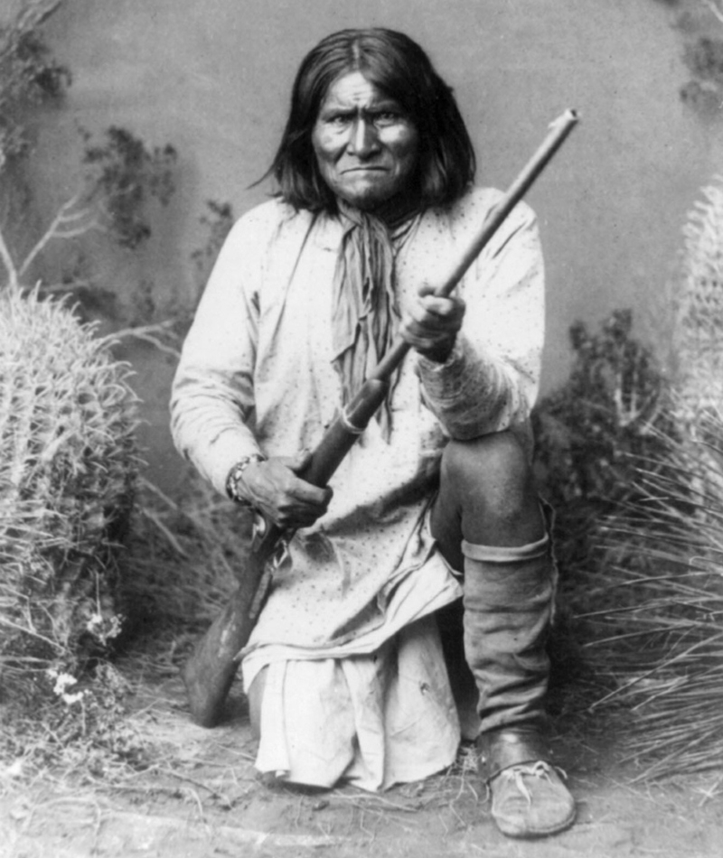 Geronimo, Líder do Chiricahua Apache | Alamy Stock Photo by GL Archive 